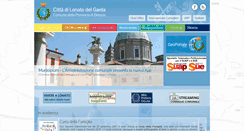 Desktop Screenshot of comune.lonato.bs.it